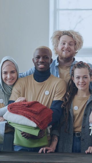 Группа студентов на стажировке за рубежом